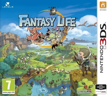 Fantasy Life (Europe) (En,Fr,De,Es,It) box cover front